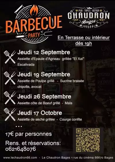 Les évènements Barbecue! - Le Chaudron 66